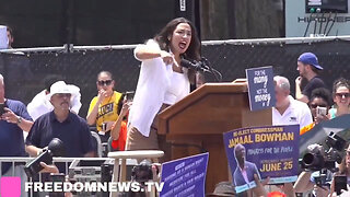 AOC Goes 'Full Cringe Mode' At Bronx Rally