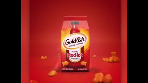 Goldfish crackers offering limited-time spicy edition snack