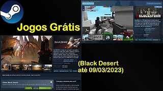 Jogos Grátis na Steam: Black Desert e Blockstorm