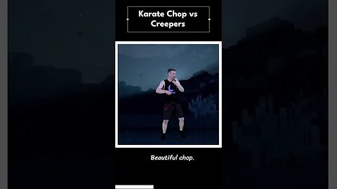 KARATE CHOP - Kids Self Defence Lesson - MINECRAFT Theme