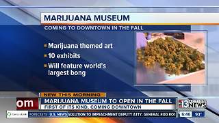 Marijuana museum to open this fall