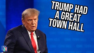 Donald Trump Had A Great Town Hall!