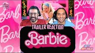 🤣 Barbie (2023) Movie Trailer Reaction Margot Robbie Ryan Gosling 😭