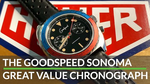 Retro Racing GOODNESS! - GoodSpeed Sonoma Racing Chronograph
