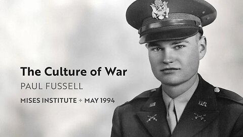 The Culture of War | Paul Fussell (1994)