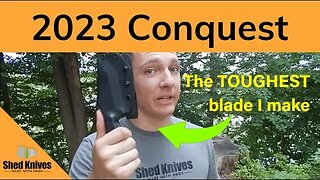The TOUGHEST Knife I Make In The 2023 Collection... | Shed Knives #shedknives