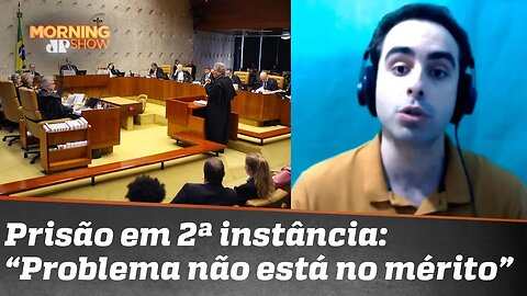 Prisão após segunda instância: “O problema maior não está no mérito”, diz Lucas Berlanza