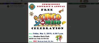 Free Cinco de Mayo celebration on Friday