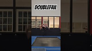 Rate the fail. #flipping #parkour #trampoline #tricks #shorts #fails