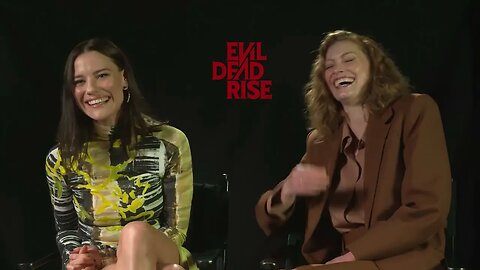 Interview with 'Evil Dead Rise' stars Lily Sullivan and Alyssa Sutherland