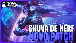 BUFF NO ALPHA, NA EDITH E DIVERSOS NERFS | PATCH NOTES SA | MLBB