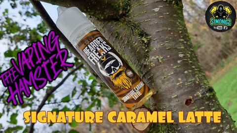 BEARDED FREAKS / SIGNATURE CARAMEL LATTE / E-LIQUID / REVIEW #thevapinghamster#beardedfreaks 🔞