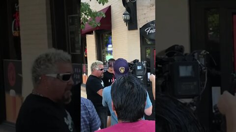 Gui Fieri Diners Drive-ins and Dives #shorts #behindthescenes #dinersdriveinsanddives