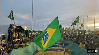 Brasília vê a chegada de milhares de patriotas que pedem liberdade #shorts