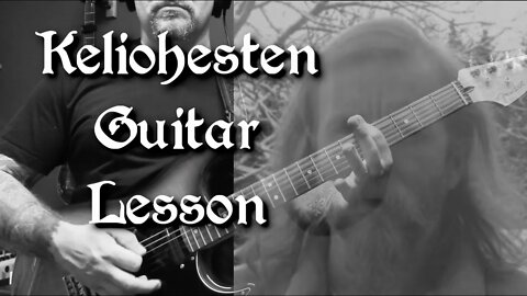 Burzum - Keliohesten Guitar Lesson With Tabs