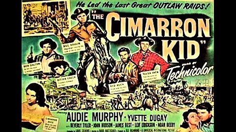 THE CIMARRON KID 1952 Audie Murphy is Outlaw Bill Doolin & Joins the Dalton Gang FULL MOVIE in HD