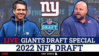 New York Giants NFL Draft 2022 Live Round 1 - Picks #5 & #7