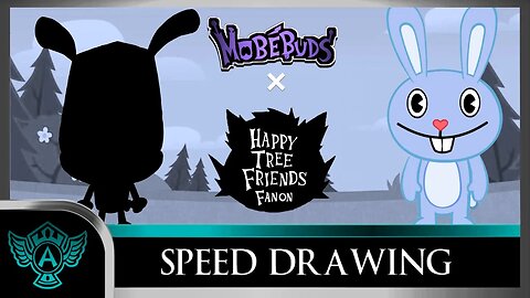 Speed Drawing: Happy Tree Friends Fanon - Tenguer | Mobebuds Style