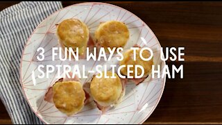 3 Fun Ways To Use Spiral-Sliced Ham