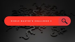 Riddle Master's Riddle Challenge Episode 2