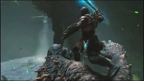 Reaver Spirit Ambush/Double Ogre Boss Fight | PS5, PS4 | God of War (2018) 4K Clips