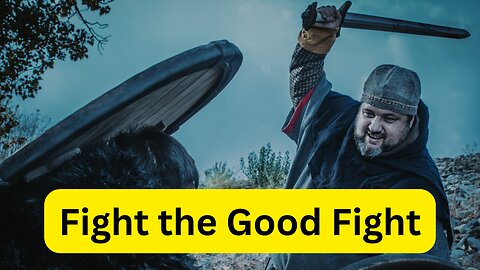 Fight the Good Fight Rev Lowell Foster Holy Spirit Gospel Truth Camp Meeting Preaching