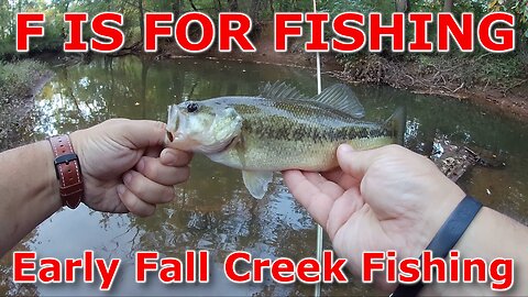 Early Fall Creek Fishing