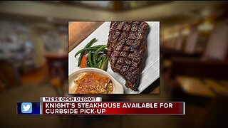 Knight's Steakhouse available for curbside pick-up