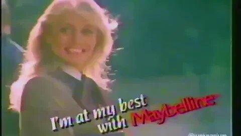 1986 "Looking My Best" Campy 80's Maybelline Commercial Jingle