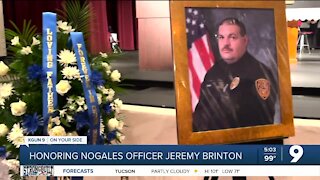 Honoring Nogales Officer Jeremy Brinton
