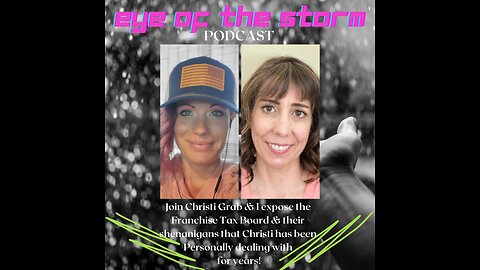 Eye of the STORM Podcast S1 E19 - 09/28/23 with Christi Grab