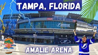 Tampa Bay Lightning Amalie Arena Tour | Downtown Tampa Florida | Channel District