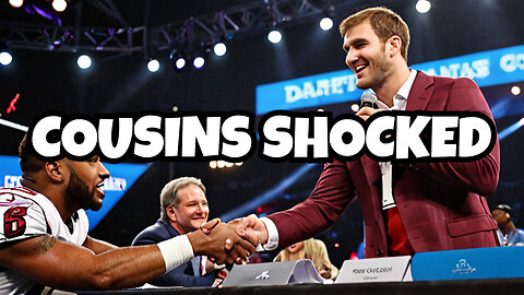 Kirk Cousins SHOCKED Falcons Draft Michael Penix Jr After Signing HUGE Contract