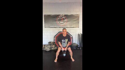 Exercise Technique #17 Kettlebell: Floor Clean to Stack