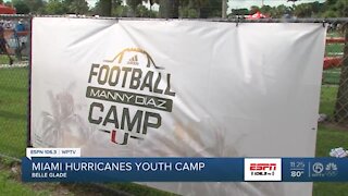 Miami Hurricanes youth camp
