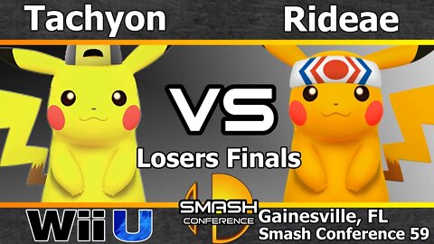 Tachyon (Pikachu) vs. GoTE|Rideae (Pikachu) - Losers Finals - SC59