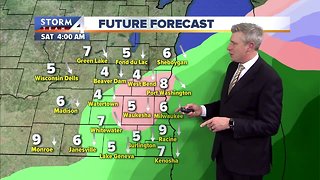 Possible dusting of snow Saturday morning