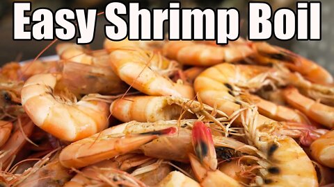 Easy Basic Shrimp Boil | How to boil shrimp