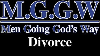 (M.G.G.W) Sabbath Lesson #005: Divorce