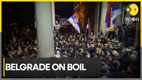 Serbia Protests Shake Belgrade! 🔥 Demanding Election Annulment! | WION GLOW