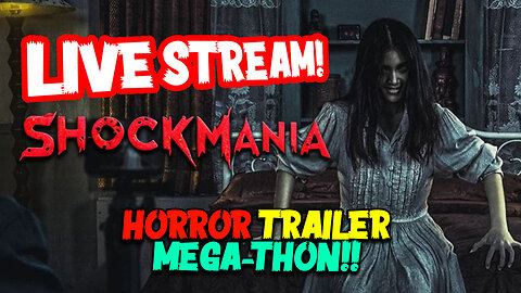 LIVE - Let's Check Out Some New Horror Movie Trailers Pt 2