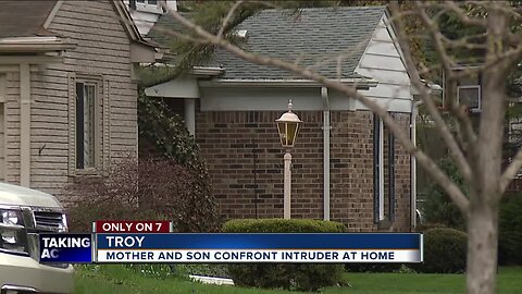 Troy grandmother, son hold drunk intruder at gunpoint until police arrive