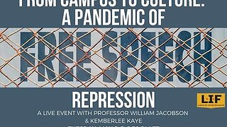 Campus to Culture: A Pandemic of Free Speech Repression