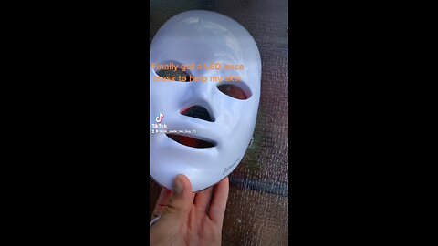 I got this LED mask off of tiktok