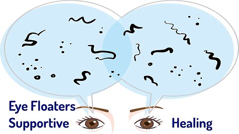 Eye Floaters Supportive Healing (Energy Healing/Frequency Music)
