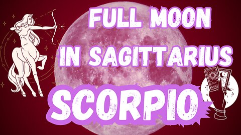 Scorpio ♏️- Prioritisation! Full Moon in Sagittarius tarot reading #tarotary #scorpio #tarot