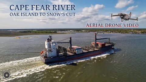 Cape Fear River from Oak Island/Bald Head Island to Snow's Cut Inlet