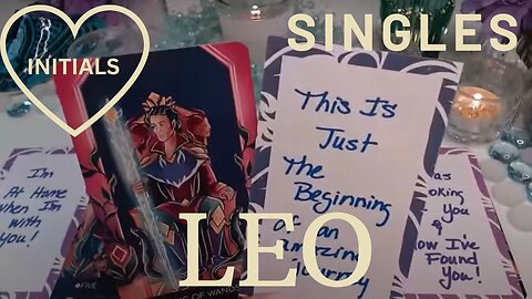 LEO ♌SINGLES💘SOMEONE WANTS A COMMITMENT😲LET'S START THIS JOURNEY🪄💘NEW LOVE /SINGLES LOVE TAROT 🪄❤️‍🔥