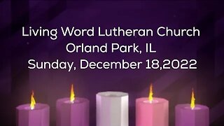 Worship 12 /18 /22