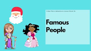 Piano Adventures Lesson Book 2A - Famous People